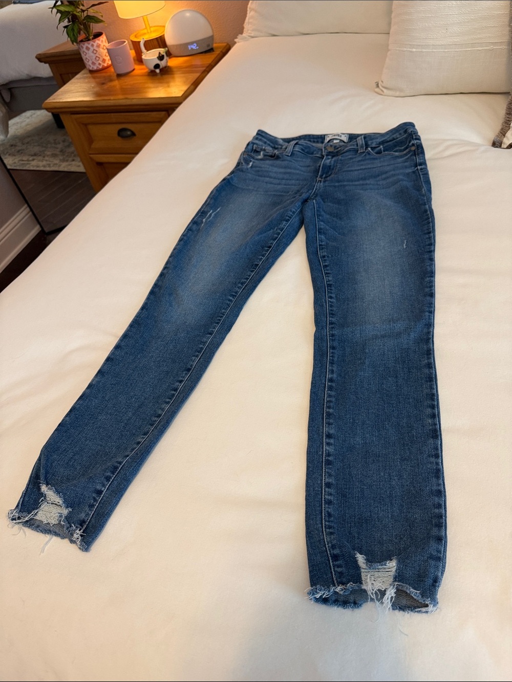 Paige Denim Verdugo Ankle Jean - size 28 - wash “Flo Deconstructed”